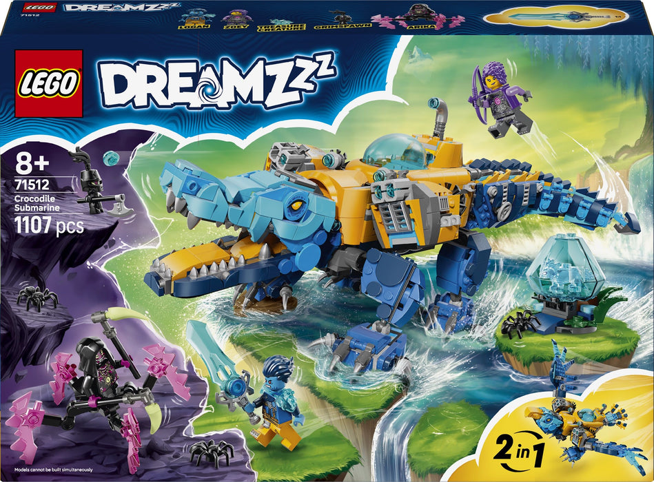 LEGO DREAMZZZ 71512 Crocodile Submarine