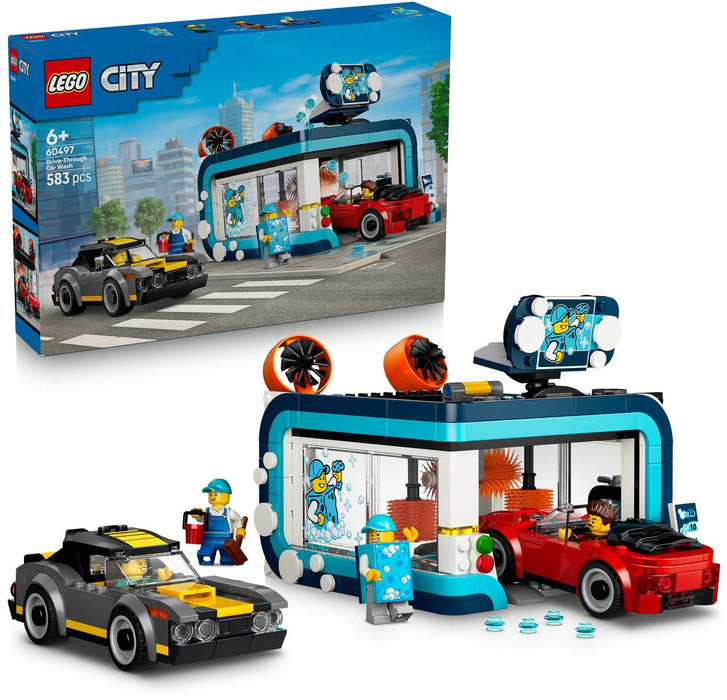 LEGO CITY 60497 Drive-Through Car Wash