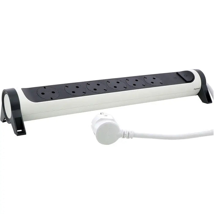 LEGRAND INDICATOR AND PROTECTION SPLITTER 6 SOCKETS / 1.5M ROTATING 694526 - Разклонители и