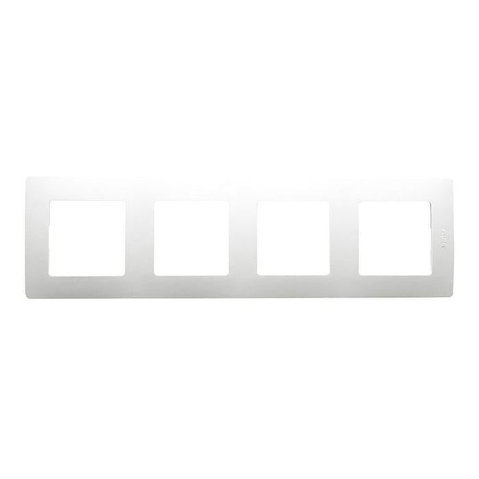 QUAD FRAME WHITE LEGRAND NILOE