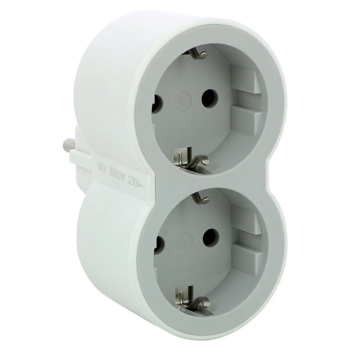 ADAPTER 2 SOCKETS STRAIGHT LEGRAND 694516