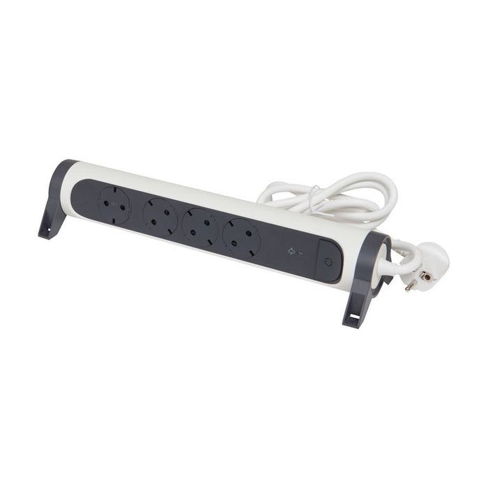 LEGRAND POWER SUPPLY 4 SOCKETS / 1.5M ROTATING 694507