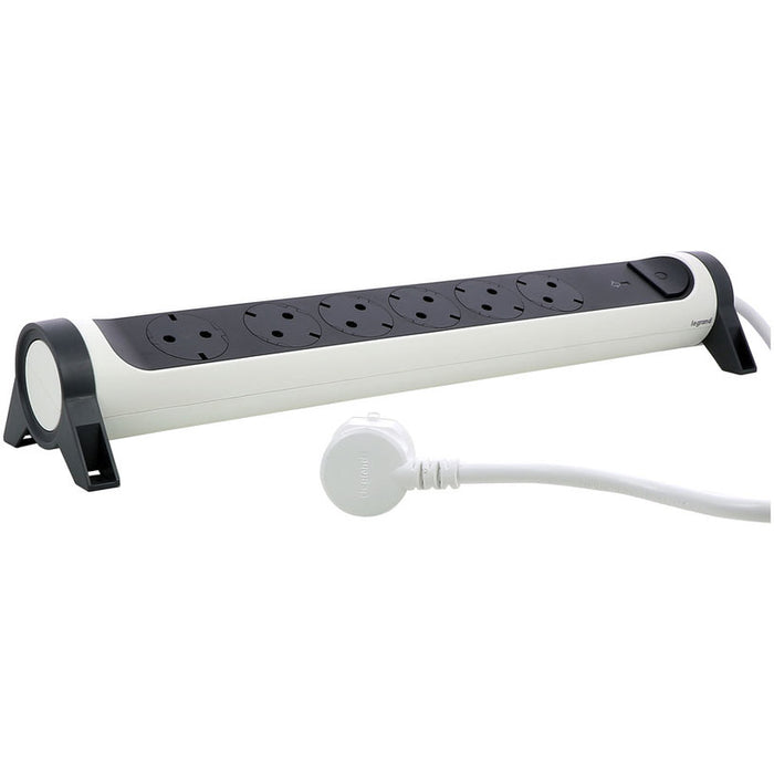 LEGRAND 6 SOCKET PROTECTION DISCONNECTOR / 1.5M ROTATING 694509