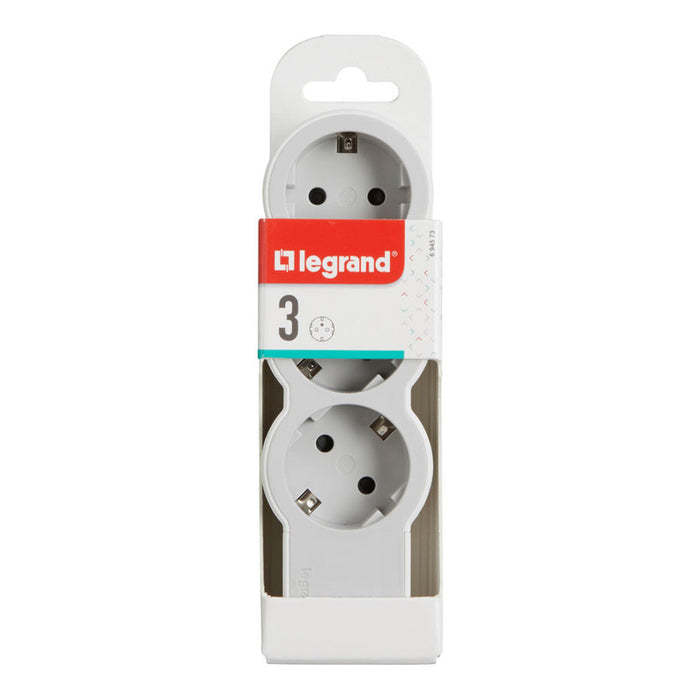DISTRIBUTOR 3 GN. CORDLESS WHITE/LIGHT GRAY LEGRAND