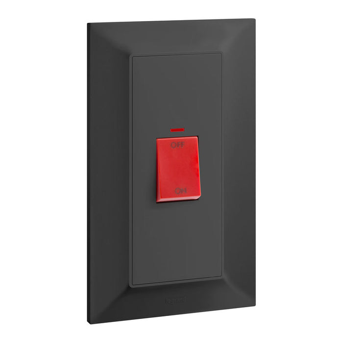 BOILER SWITCH 45A LARGE ANTHRACITE LEGRAND BELANKO