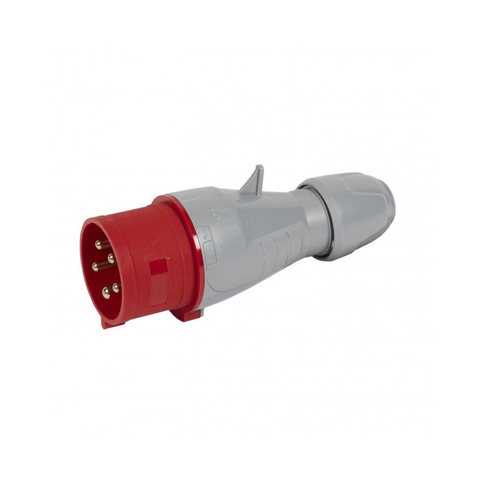 PLUG IP44 3P+N+E, 32A 380/415V LEGRAND - GRAY/RED