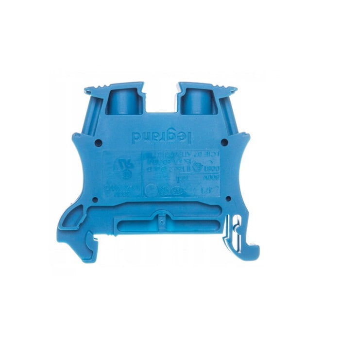 DIN TERMINAL 10MM2 LEGRAND - BLUE