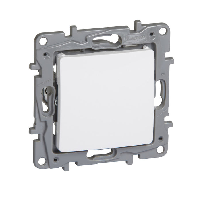 NILOE LEGRAND EMPTY MODULE - WHITE