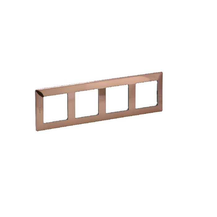 VALENA LIFE LEGRAND QUAD FRAME - COPPER