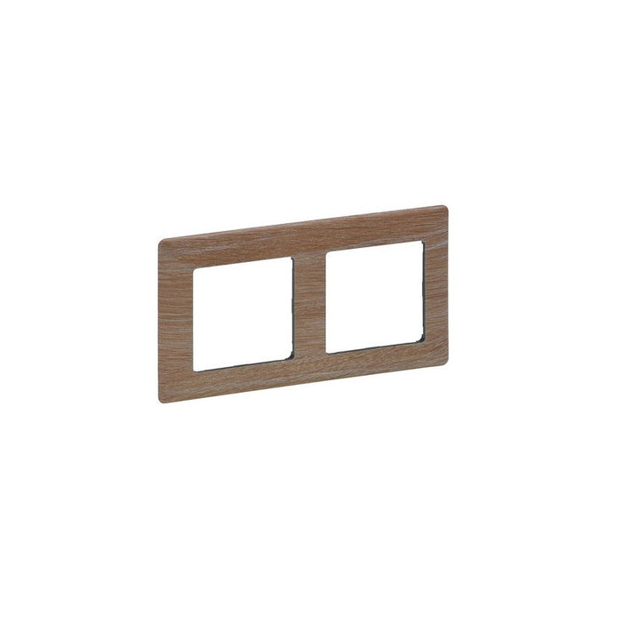 DOUBLE FRAME VALENA LIFE LEGRAND - LIGHT WOOD
