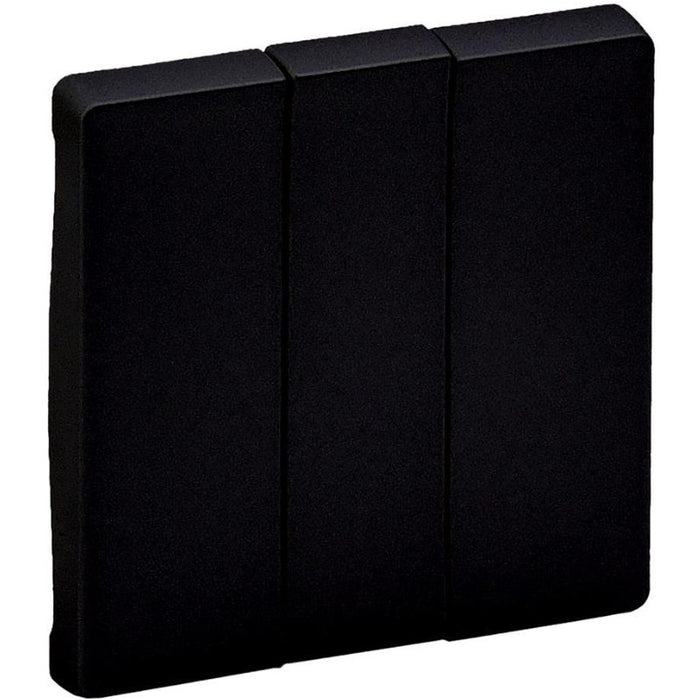 FACIAL PANEL FOR TRIPLE KEY LGR 756032 VALENA LIFE LEGRAND - BLACK