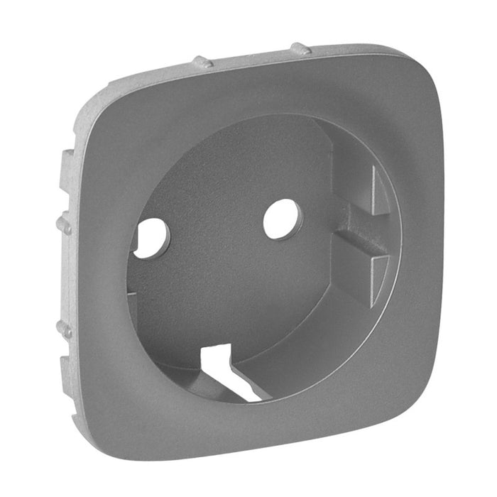 FACE PANEL FOR CONTACT SHUKO VALENA ALLURE LEGRAND - ALUMINUM