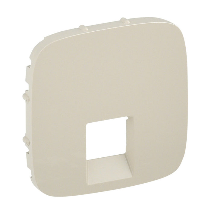 FACE PANEL FOR RJ45/11 SINGLE OUTLET SOCKET VALENA ALLURE LEGRAND - CREAM