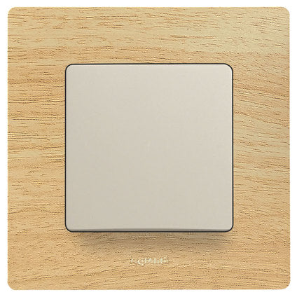 SINGLE FRAME LIGHT WOOD LEGRAND NILOE