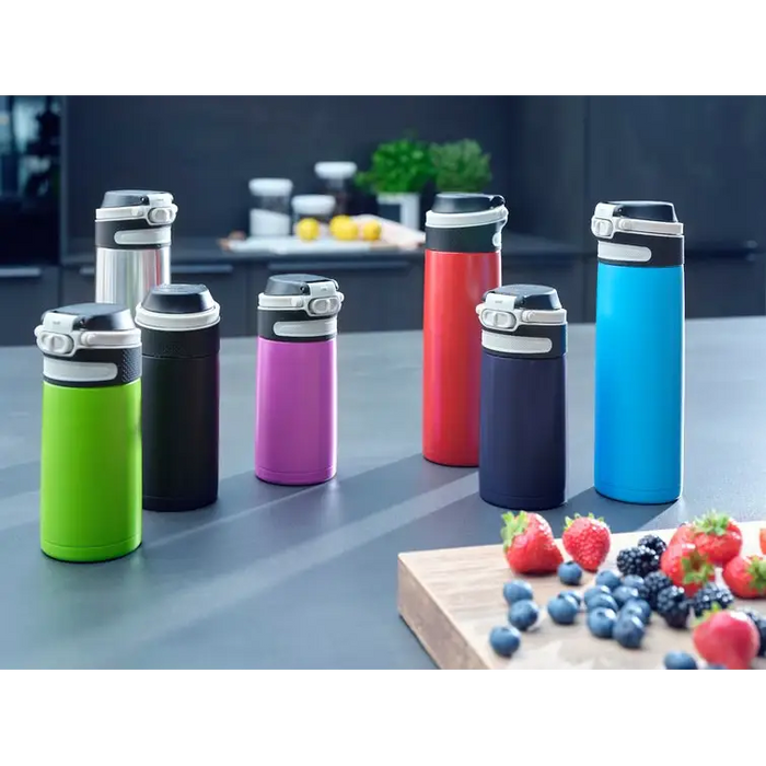 Leifheit 03245 travel mug 350 ml Black Red Stainless steel - Flasks & thermal mugsAGD-TKT<<<Home Appliance