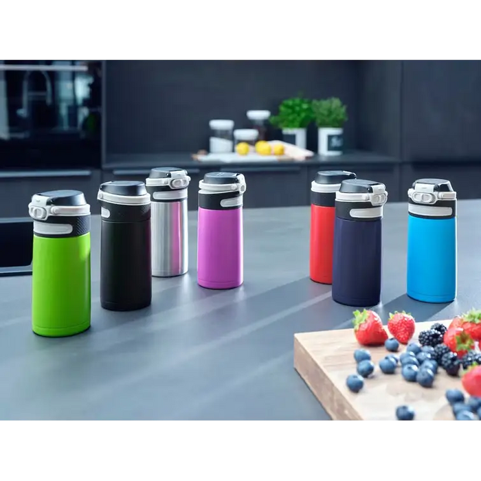 Leifheit 03247 travel mug 350 ml Black Blue Stainless steel - Flasks & thermal mugsAGD-TKT<<<Home Appliance