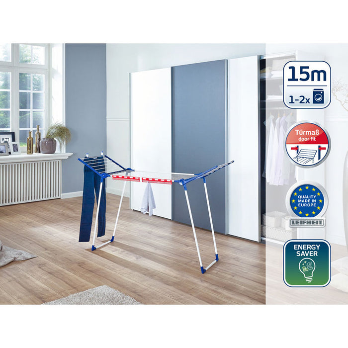 SPACIOUS CLOTHES DRYER 15M LEIFHEIT PEGASUS 150