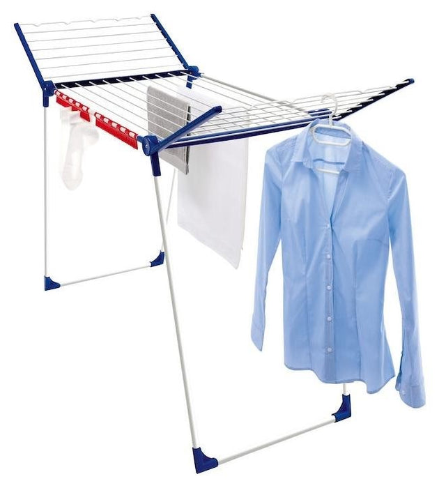 Leifheit 81520 laundry drying rack Pegasus 200 Solid Blue, White