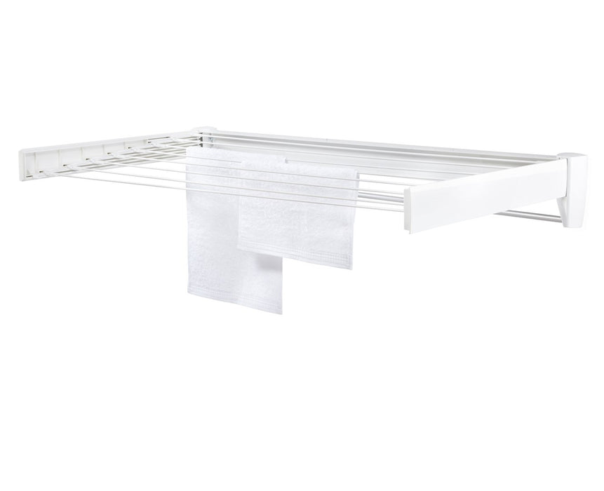 Leifheit 83100 laundry drying rack/line Wall-mounted rack White