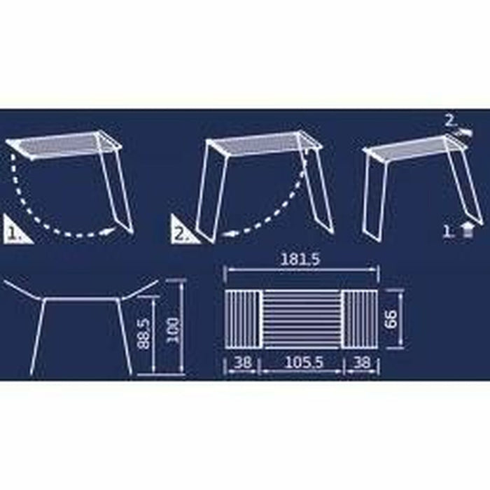 Clothes Line Leifheit CLASSIC Solid 180 White Nylon Steel polypropylene 18 m