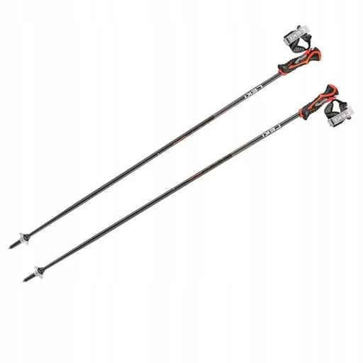 LEKI POLES 3D AIRFOIL black/red 125 - Poles for Nordic Walking and trekkingSIA-KNT<<<Sport accessoriesSIA<<<ActionPL