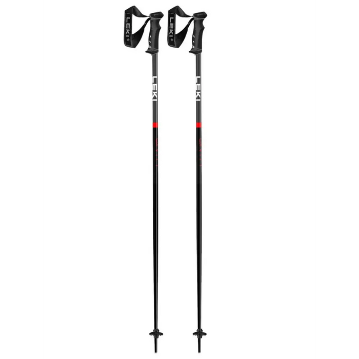 LEKI POLES QNTM black/red 120 - Poles for Nordic Walking and trekkingSIA-KNT<<<Sport accessoriesSIA<<<ActionPL&&&Poles