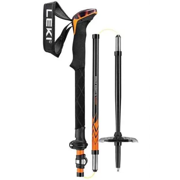 LEKI Sherpa FX Carbon Strong 120-140 cm skit / trekking poles - Poles for Nordic Walking and trekkingSIA-KNT<<<Sport