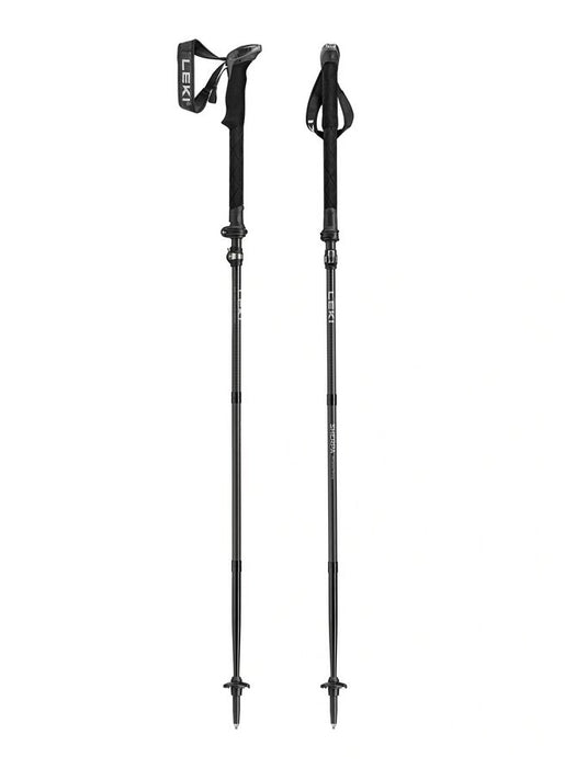Trekking Poles LEKI SHERPA FX, 120–140 cm, black