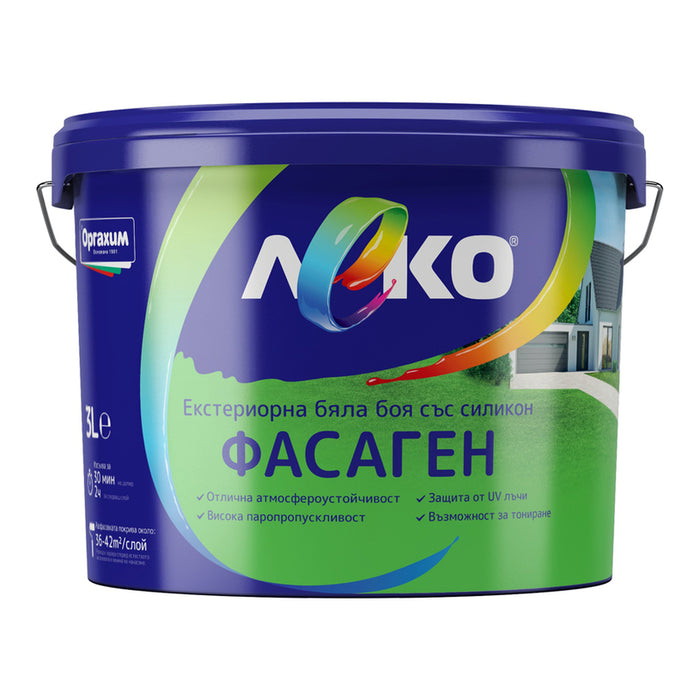 FASAGEN ULTRA WHITE COLOR 3 L LEKO