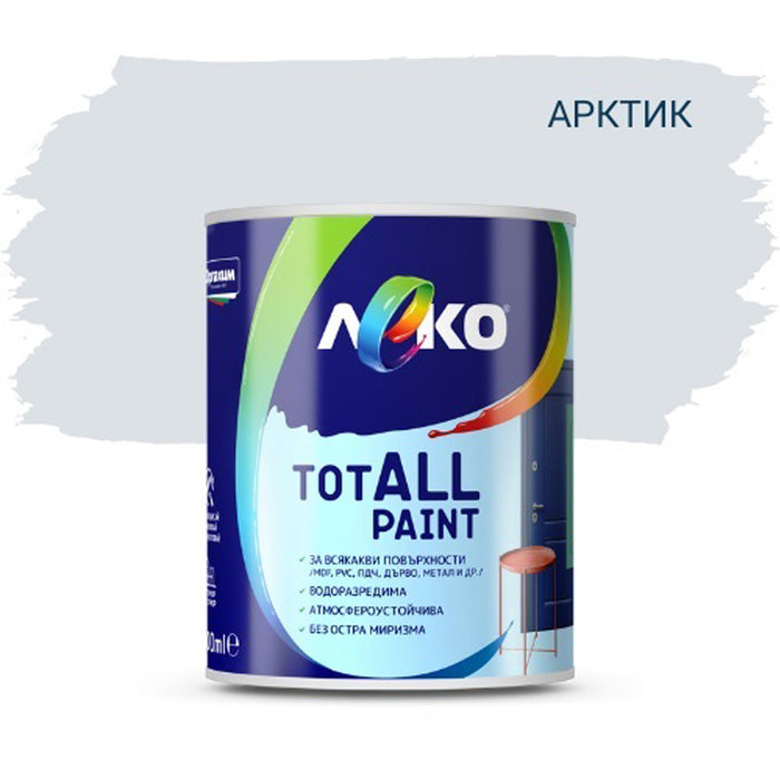TOTAL PAINT ARCTIC 0.600 L LEKO