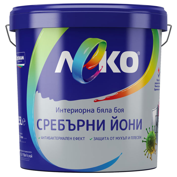 PAINT WITH SILVER IONS 8.5L LEKO
