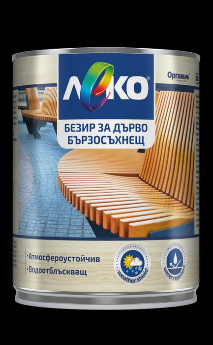 BEZIR FOR WOOD FAST DRYING 750 ML LEKO