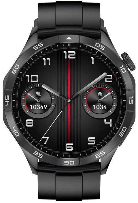 Smart watch LEMFO HK4 AMOLED BLACK 46 MM, HEART MONITOR, SPO2