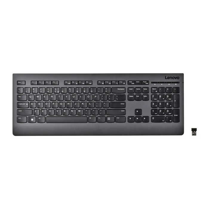 Lenovo 4X30H56874 keyboard Universal RF Wireless QWERTY US English Black - KeyboardsPER-KLA<<<Input / Output