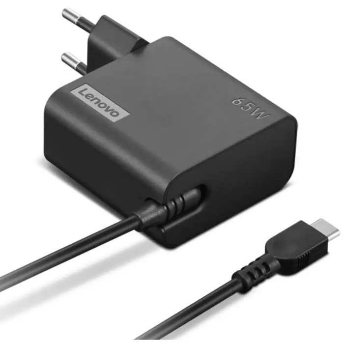 Lenovo 65W USB-C Wall Adapter-EU Pin - Accessories<<<LENOVO преносими компютри<<<LENOVO<<<PolyComp&&&Мрежово