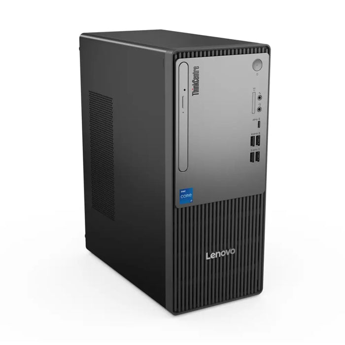 Lenovo ThinkCentre neo 50t Intel® Core™ i3 i3-14100 8 GB DDR5-SDRAM 512 GB SSD Windows 11 Pro Tower PC Black Grey
