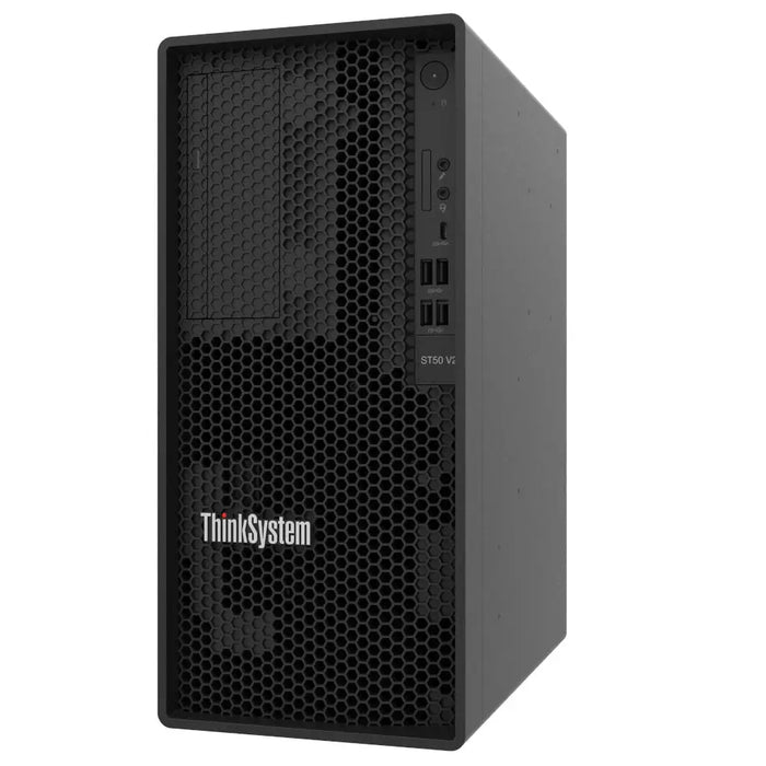 Lenovo ThinkSystem ST50 V2 server 1.92 TB Tower Intel Xeon E E-2324G 3.1 GHz 16 GB DDR4-SDRAM 500 W - Tower