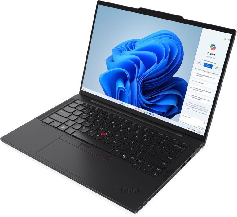 Lenovo ThinkPad T14s G5 Intel Core Ultra 5 125U (up to 4.3GHz, 12MB), 16GB LPDDR5x-6400, 512GB SSD, 14" WUXGA (1920x1200) IPS AG, Intel Graphics, 5MP&IR Cam, Backlit KB, Black, WLAN, BT, 3cell, SCR, FPR, Win11Pro, 3Y Premier