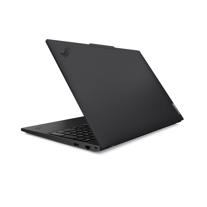 Lenovo ThinkPad T16 G4 Intel Core Ultra 7 255U, 12C (up to 5.2GHz, 12MB), 32GB(2x16) DDR5-5600, 1TB SSD, 16" WUXGA (1920x1200) IPS AG, Intel Graphics, 5MP&IR, Backlit KB, WLAN, BT, SCR, FPR, 4 cell, Win11Pro, 3Y Premier