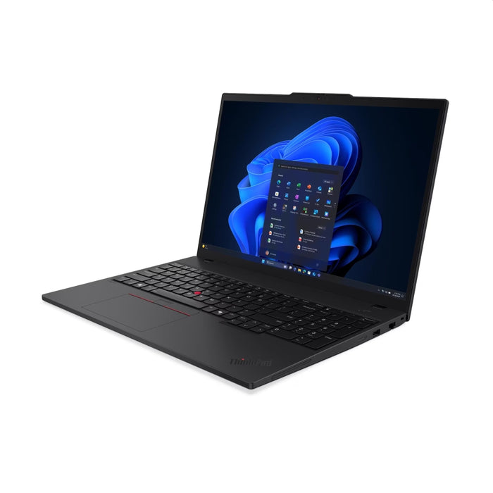 Lenovo ThinkPad T16 G4 Intel Core Ultra 7 255U, 12C (up to 5.2GHz, 12MB), 32GB(2x16) DDR5-5600, 1TB SSD, 16" WUXGA (1920x1200) IPS AG, Intel Graphics, 5MP&IR, Backlit KB, WLAN, BT, SCR, FPR, 4 cell, Win11Pro, 3Y Premier