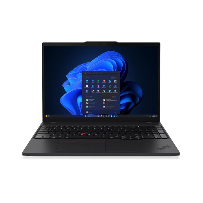 Lenovo ThinkPad T16 G4 Intel Core Ultra 7 255U, 12C (up to 5.2GHz, 12MB), 32GB(2x16) DDR5-5600, 1TB SSD, 16" WUXGA (1920x1200) IPS AG, Intel Graphics, 5MP&IR, Backlit KB, WLAN, BT, SCR, FPR, 4 cell, Win11Pro, 3Y Premier