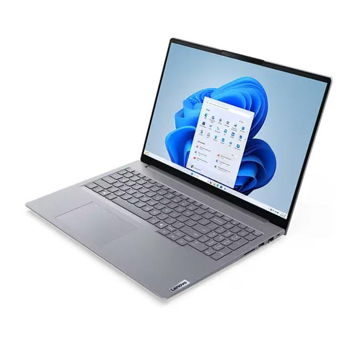 Lenovo ThinkBook 16 G8 Intel Core Ultra 7 255H (up to 5.1GHz, 24MB), 16GB DDR5-5600, 512GB SSD, 16" WUXGA (1920x1200) IPS AG, Integrated Graphics, 1080p&IR Cam, Backlit KB, 3 cell, WLAN, BT, FPR, DOS, 3Y CCI