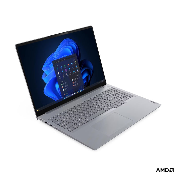Lenovo ThinkBook 16 G9 AMD Ryzen 7 250 (up to 5.1GHz, 16MB), 32GB (16+16) SODIMM DDR5-5600, 512GB SSD, 16" WUXGA (1920x1200) IPS AG, AMD Radeon 780M Graphics, FHD&IR Cam, Backlit KB, WLAN, BT, 3 cell, DOS, 3Y CCI