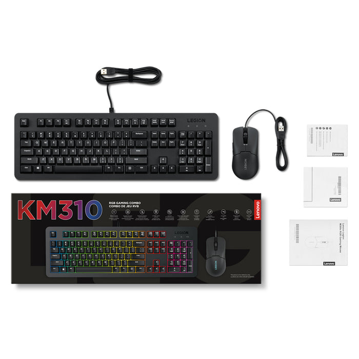 LENOVO Legion KM310 GX31N91913 RGB Gaming Combo Kit