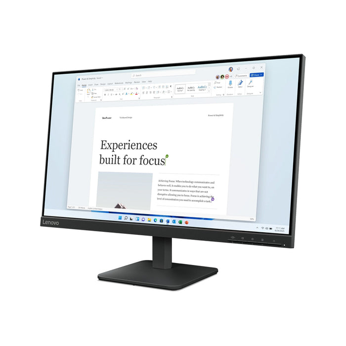 Monitor Lenovo 68C2KAC1EU Full HD 24" 23,8"