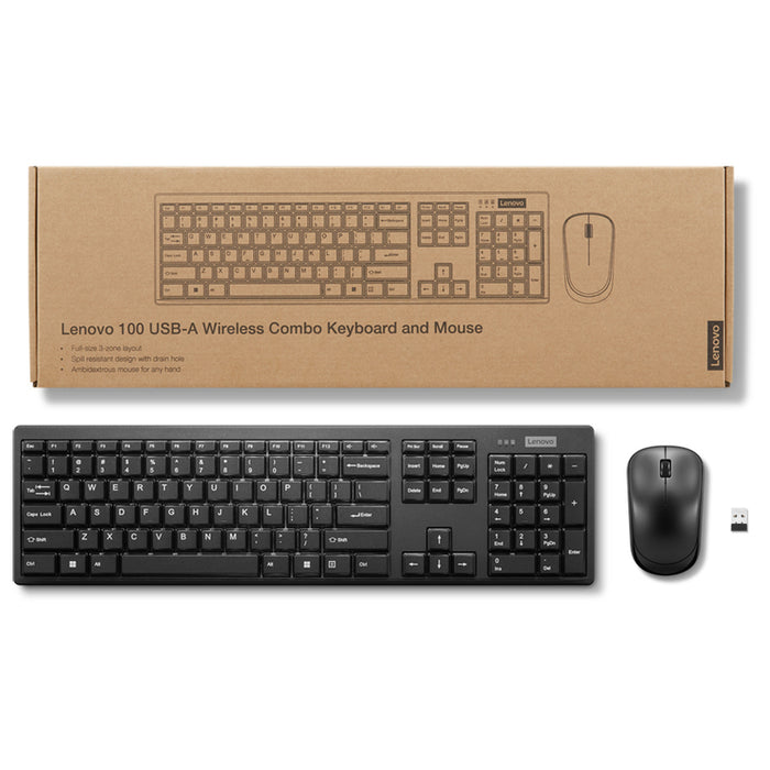 Wireless Set LENOVO 100 Wireless Combo GX31Q28916