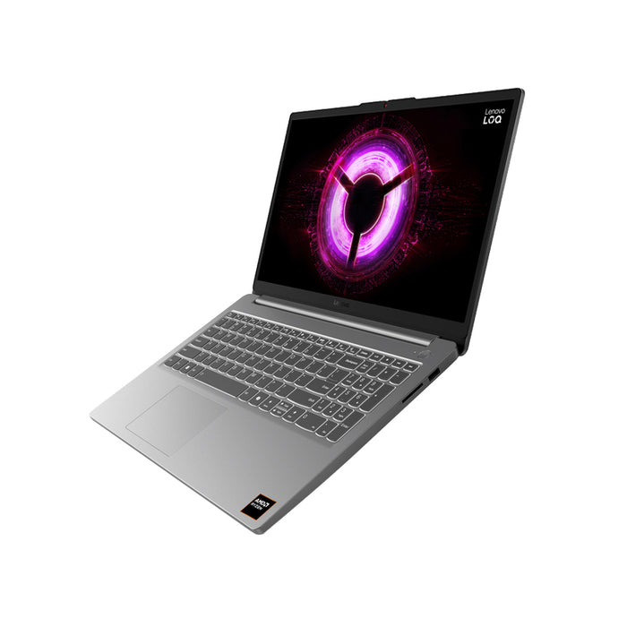 Gaming laptop LENOVO LOQ 15ARP10E 83S0004TBM 15.6 ", AMD RYZEN 5 7535HS, RAM 16 GB, SSD 512 GB, NVIDIA GEFORCE RTX3050, 6 GB GDDR6, WINDOWS 11, LUNA GRAY