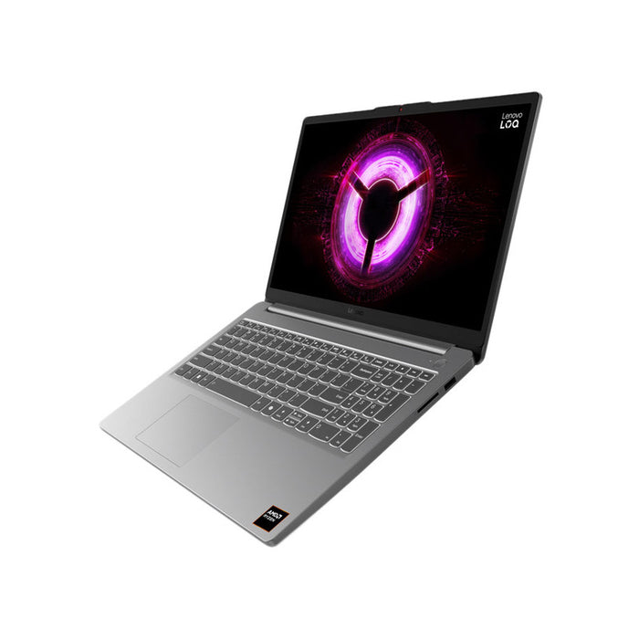 Gaming laptop LENOVO LOQ 15ARP10E 83S000AHBM 15.6 ", AMD RYZEN 7 170, RAM 16 GB, SSD 1000 GB, NVIDIA GEFORCE RTX4050, 6 GB GDDR6, WINDOWS 11, LUNA GRAY
