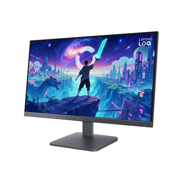 Monitor LENOVO LOQ 27Q-10 0.233 mm, 178°/178°, IPS, 27.0 ", 68.6 cm, 2560x1440, 180.00 Hz, HDMI, DisplayPort, LUNAR GRAY