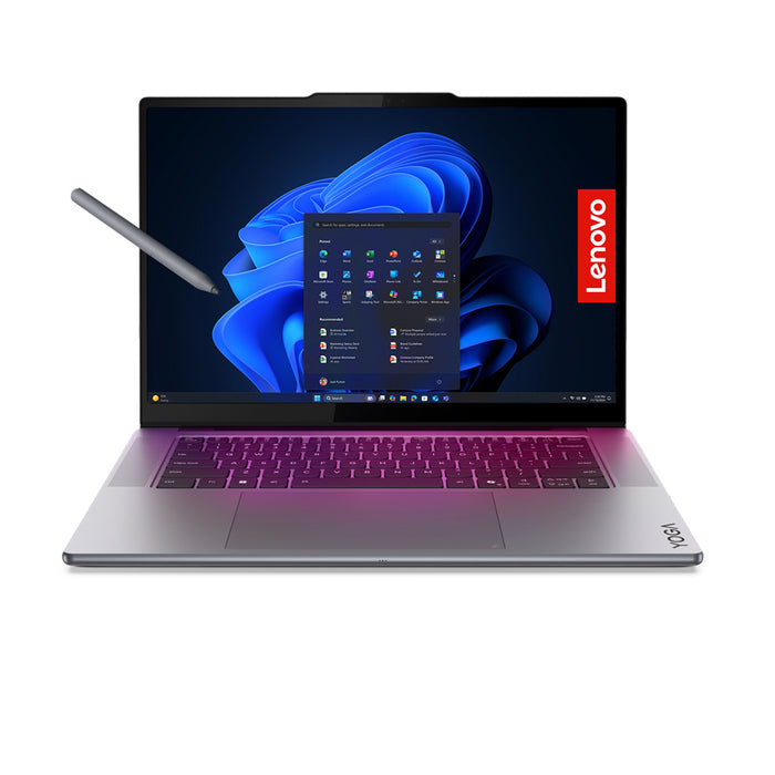 LENOVO Yoga Pro 7 Intel Core Ultra 7 356H 15.3inch WQXGA OLED 500N 165Hz HDR 32GB DDR5 1TB RTX5050 8GB W11H Luna Grey 3y + Pen